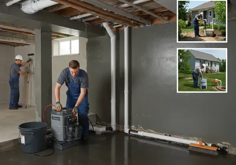 Basement Waterproofing and Flood Prevention process in Gaines County, TX